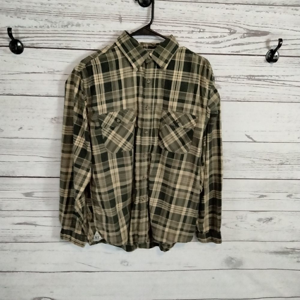"Boston Traders" men's casual button up shirt